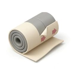 Illustration de rouleau d'isolation